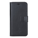 iPhone 11 Pro leren afneembare 2-in-1 bookcase telefoonhoes - Zwart