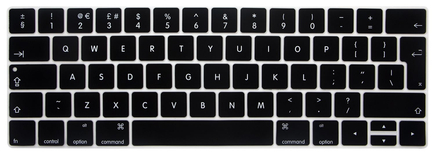 Onverbiddelijk moord Politiek EU) Keyboard bescherming - MacBook Pro met Touchbar - Zwart