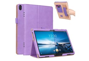 Luxe stand flip cover hoes - Lenovo Tab M10 Gen 1 (x605F) - Lila