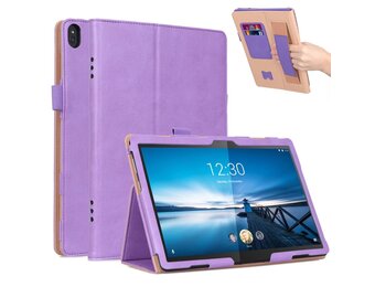 Luxe stand flip cover hoes - Lenovo Tab M10 Gen 1 (x605F) - Lila