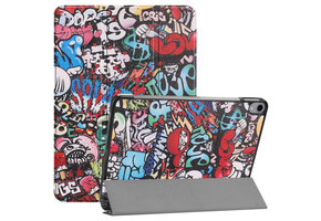 3-Vouw sleepcover hoes - iPad Pro 11 inch (2020) - Graffiti