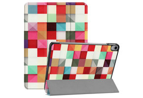 3-Vouw sleepcover hoes - iPad Pro 11 inch (2020) - Blokken