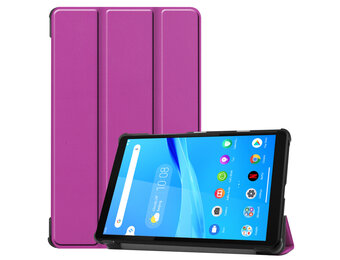 3-Vouw sleepcover hoes - Lenovo Tab M8 - Paars
