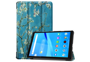 3-Vouw sleepcover hoes - Lenovo Tab M8 - Van Gogh Amandelboom