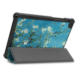 3-Vouw sleepcover hoes Van Gogh Amandelboom voor de Lenovo Tab M8