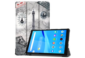 3-Vouw sleepcover hoes - Lenovo Tab M8 - Eiffeltoren