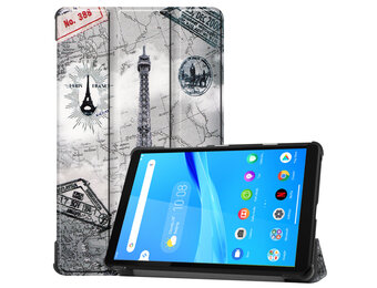 3-Vouw sleepcover hoes - Lenovo Tab M8 - Eiffeltoren