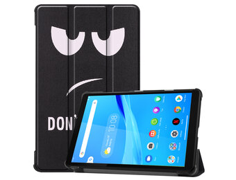 3-Vouw sleepcover hoes - Lenovo Tab M8 - Don't Touch