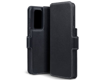 Qubits - slim wallet hoes - Huawei P40 - Zwart