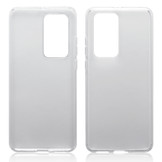 Softcase hoes Transparant voor de Huawei P40 Pro