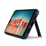 Double Armor Layer hoes blauw met stand voor de Huawei P40 Pro