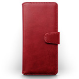 Luxe echt lederen wallet hoes Rood voor de Samsung Galaxy S20 Ultra