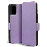 Slim wallet Paars hoes voor de Samsung Galaxy A41