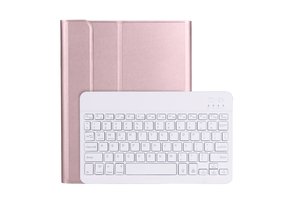 Lunso - afneembare Keyboard hoes (verlicht) - iPad Pro 11 inch (2020) - Rose Goud