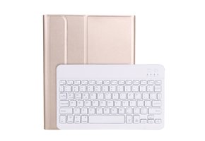 Lunso - afneembare Keyboard hoes (verlicht) - iPad Pro 11 inch (2020) - Goud