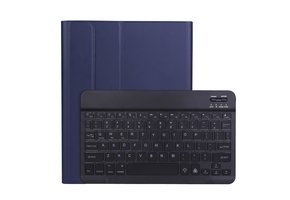 Lunso - afneembare Keyboard hoes (verlicht) - iPad Pro 11 inch (2020) - Blauw
