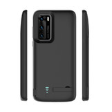 Battery Power Case hoes 4800 mAh Zwart voor de Huawei P40