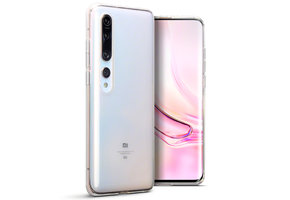 Qubits - Softcase hoes - Xiaomi Mi 10 - Transparant