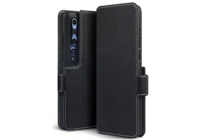 Qubits - slim wallet hoes - Xiaomi Mi 10 - Zwart