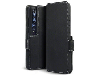 Qubits - slim wallet hoes - Xiaomi Mi 10 - Zwart