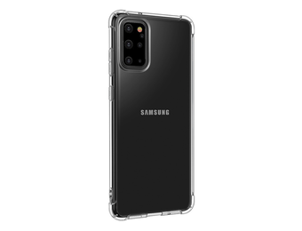 Schokbestendige softcase hoes - Samsung Galaxy S20 Plus - Transparant