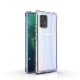 Schokbestendige softcase hoes Transparant voor de Samsung Galaxy S20