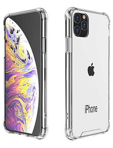 Schokbestendige softcase hoes Transparant voor de iPhone 11 Pro Max