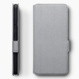 Slim wallet Grijs hoes voor de Samsung Galaxy A90