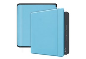 Lunso Kobo Forma hoes (8 inch) - sleepcover - Lichtblauw