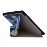 Sleepcover origami hoes Van Gogh Schilderij voor de Kobo Forma (8 inch)