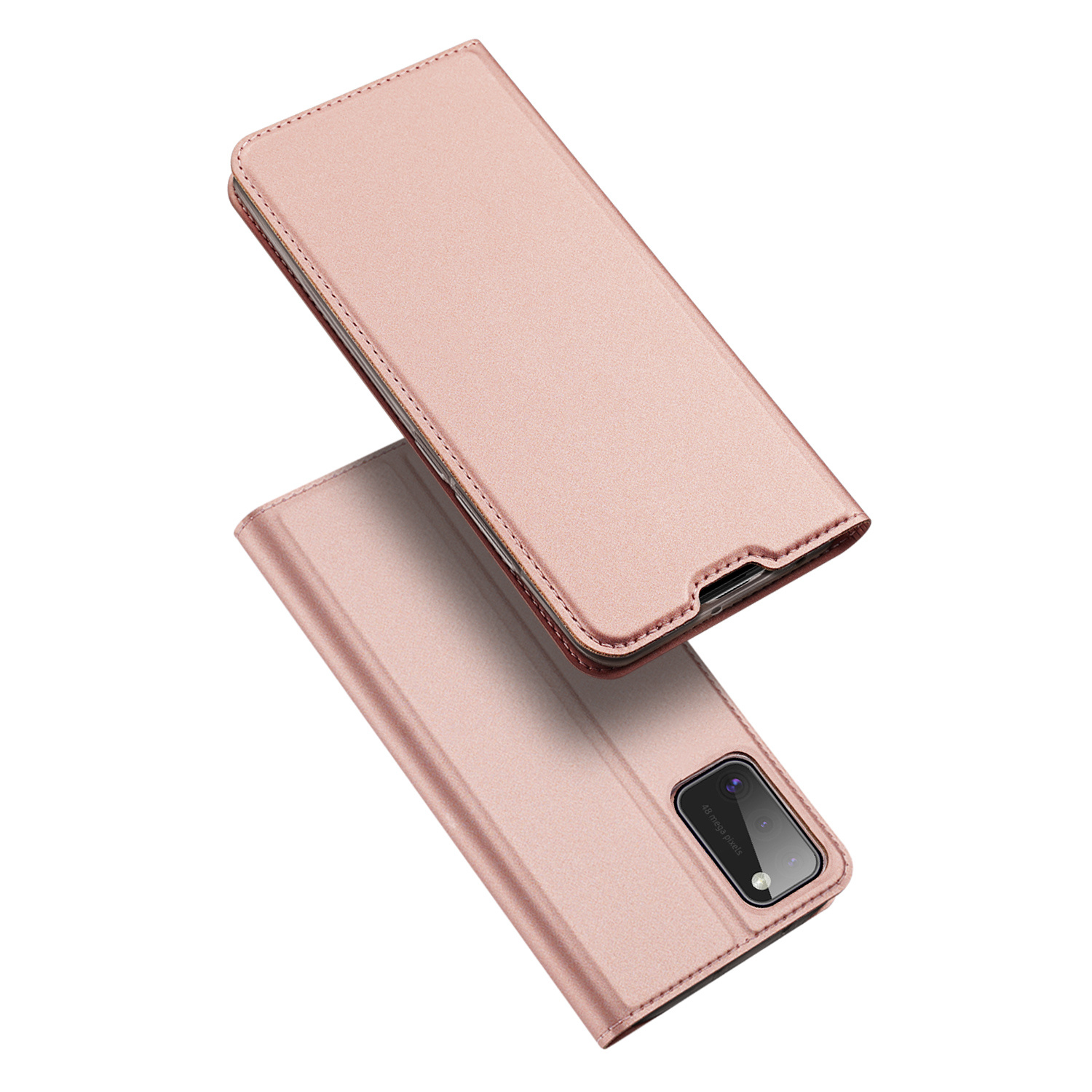 indruk Dwang Inefficiënt Dux Ducis slim wallet hoes Samsung Galaxy A41 Rose Goud | CasualCases