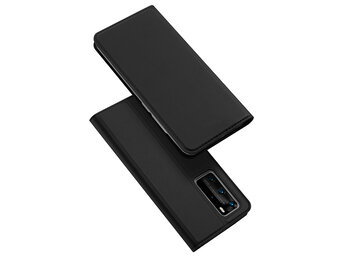 Dux Ducis pro serie - slim wallet hoes - Huawei P40  Pro - Zwart