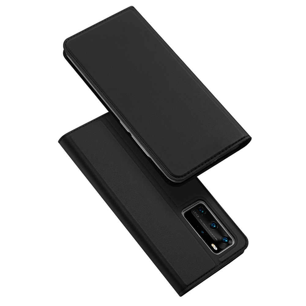 Pro serie slim wallet Zwart hoes voor de Huawei P40 Pro