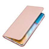 Pro serie slim wallet Rose Goud hoes voor de Huawei P40 Pro
