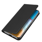 Pro serie slim wallet Zwart hoes voor de Huawei P40