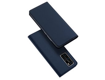 Dux Ducis pro serie - slim wallet hoes - Huawei P40 - Blauw
