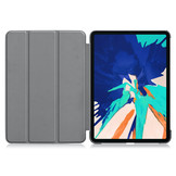 3-Vouw sleepcover hoes Lichtblauw voor de iPad Pro 12.9 inch (2020)