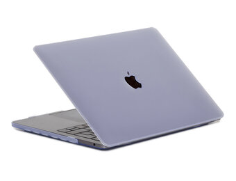 Lunso MacBook Air 13 inch M1 (2020) cover hoes - case - Mat Transparant