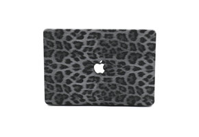 Lunso MacBook Air 13 inch (2010-2017) cover hoes - case - Leopard Pattern White