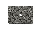 Lunso MacBook Air 13 inch (2010-2017) cover hoes - case - Snake Pattern Grey