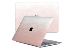 Lunso MacBook Air 13 inch M1 (2020) cover hoes - case - Dusty Pink