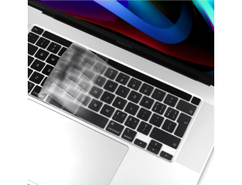 (EU) Keyboard bescherming - MacBook Pro 16 inch (2019) / Pro 13 inch (2020-2022) - Transparant