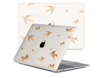 Lunso MacBook Pro 16 inch (2019) cover hoes - case - Swallow
