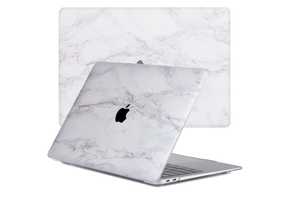 Lunso MacBook Air 13 inch M1 (2020) cover hoes - case - Marble Cosette
