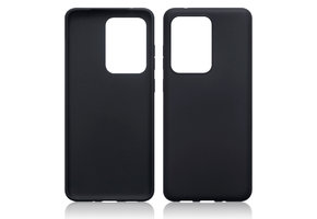 Qubits - Softcase hoes - Samsung Galaxy S20 Ultra - Zwart