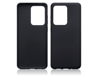 Qubits - Softcase hoes - Samsung Galaxy S20 Ultra - Zwart