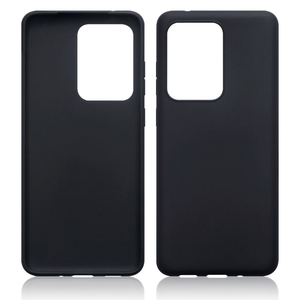 Softcase hoes Zwart voor de Samsung Galaxy S20 Ultra