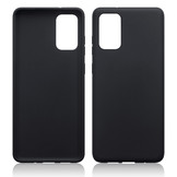 Softcase hoes Zwart voor de Samsung Galaxy S20 Plus