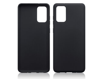 Qubits - Softcase hoes - Samsung Galaxy S20 Plus - Zwart