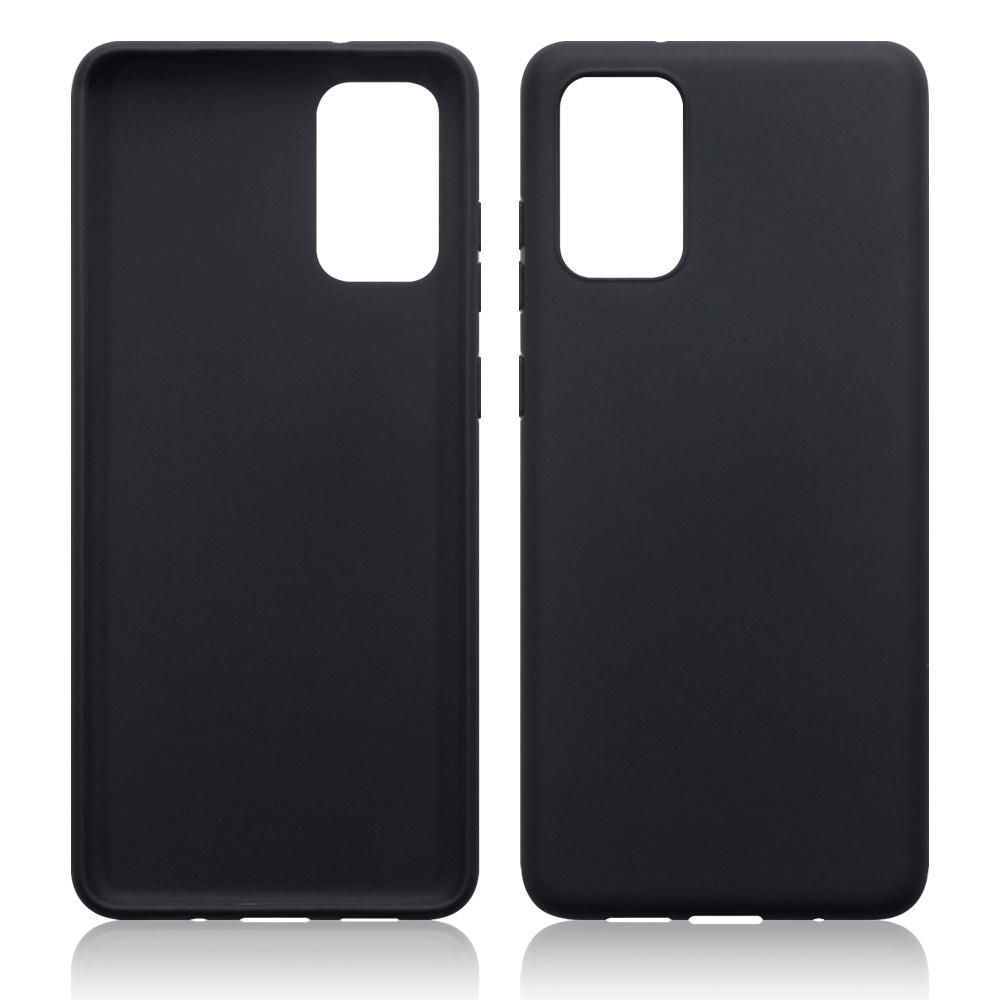 Softcase hoes Zwart voor de Samsung Galaxy S20 Plus